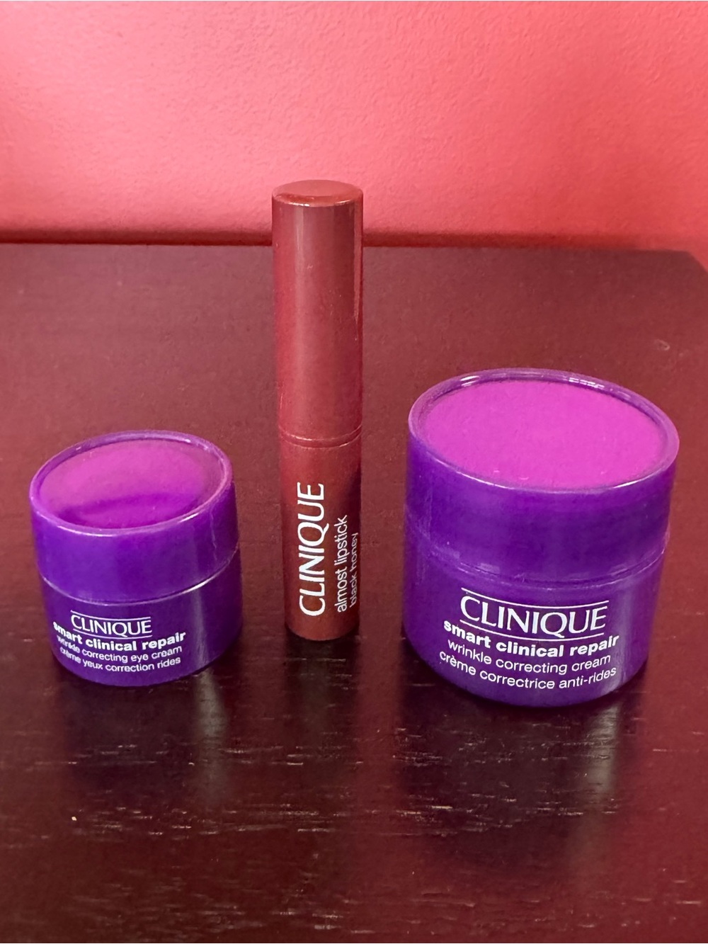 Clinique Smart Clinical Repair cream & eye cream & Lipstick Set